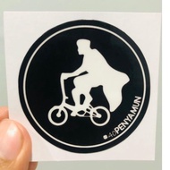 Sticker Basikal Ali Baba Ketua Penyamun Ali Baba Santai Janji Sampai Leha Folding Bike Basikal Lipat
