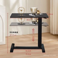 Foldable Bedside Table Movable Lazy Table Lifting Table Desk Household Sofa Bedroom Bay Window Compu