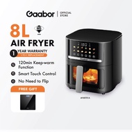 Gaabor 8L Large Capacity Air Fryer Non-Stick Coating Smart Touch Control Penggoreng Udara AF-80T01A