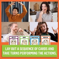 [SFI] Coyote Game, Coyote Party Card Game, Meet The Action-Paed Card Game Full Of High Fives And Hav