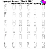 Hydrogel Custom Cut Realme X3 Superzoom Request Hidrogel