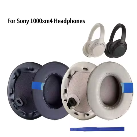 XM4 Replacement Ear Pads for Sony WH-1000XM4 WH1000XM4 Noise Canceling Headphones Upgraded Cooling G