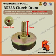 Unity Machinery Parts HEAVY DUTY Tanaka 328 Clutch Drum/ BG328 SUM328 FR3001 Clutch Drum -Square (4T