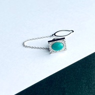 Suehiro [Jade Jade] 景泰藍領帶別針 純銀景泰藍