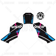 ลดกระหน่ำ✈สำหรับ CFMOTO CF Moto 450MT มอเตอร์ไซค์450 Mt 3M มอเตอร์ไซค์แผ่นถังน้ำมันสติ๊กเกอร์ป้องกัน