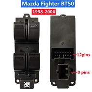 12pinด้านหน้าขวา สวิทช์กระจกไฟฟ้า สวิทช์กระจกประตู สวิทซ์ยกกระจก  Mazda Fighter B-Series B2500 UN 19