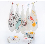 Six layers of gauze baby square towel handkerchief 29 x 29cm