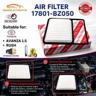 (100% Original) TOYOTA AIR FILTER AVANZA (2006-2015) / RUSH AIR FILTER 17801-BZ060 17801-BZ050
