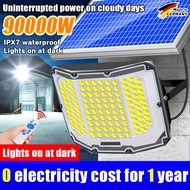 【365°ultra-wide angle lighting】 90000W solar light outdoor lighting lampu solar outdoor waterproof l