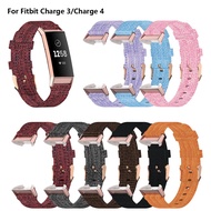 Compatible with Fitbit Charge 3 Straps/Fitbit Charge 4 Straps for Women Men, Soft Breathable Woven Fabric Replacement Wristbands for Fitbit Charge 3 SE