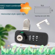 LANSEL Password Lock, Zinc Alloy 3 Digital Code Combination Lock,  Security Anti-theft Furniture Drawer Lock Cupboard Drawer