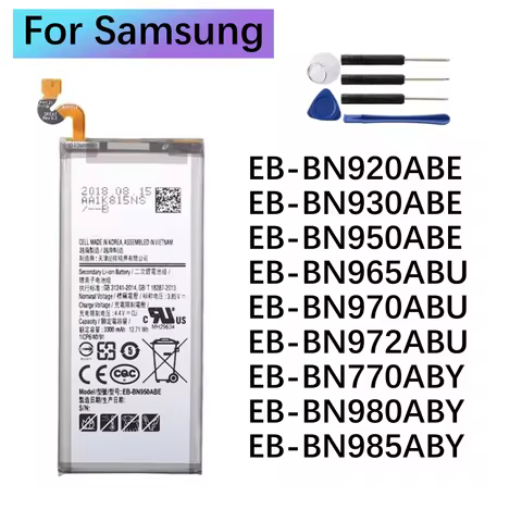 EB-BN970ABU EB-BN965ABU EB-BN985ABY EB-BN980ABY EB-BN920ABE Battery For Galaxy Note 5 7 8 9 10 Note 