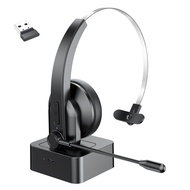 truck driver2.4G Wireless Bluetooth Noise Canceling Customer Service Headset Single Ear Headset Over
