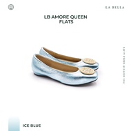 LA BELLA รองเท้าคัชชูหนังแกะ รุ่น LB AMORE QUEEN FLATS - COLORFUL