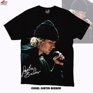 Justin Bieber  Shirts Cotton Silk printing เสื้อยืดคอตตอนฤดูร้อน S-5XL