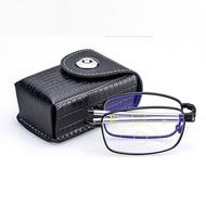 Telescopic Temples Foldable Portable Multi-function Look Far and Near Progressive Multifocal Reading