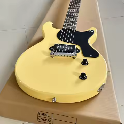 hot 1959 Junior Double Cut TV Yellow Original Vintage electric guitar