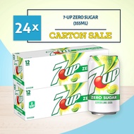 [Bundle of 2 Cartons] 7up Zero Sugar 12/12oz (Exp: 28/02/2026)
