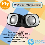 HP DHS-2111 Wired Speaker Computer Audio Desktop Speaker Wired Mini Mini Desktop Multimedia Active