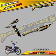 Shogun 125 Motorcycle Variation STRIPING/SUZUKI SHOGUN 125 LIST Sticker