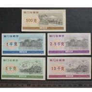 1990年廈門市糧票