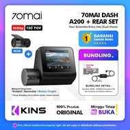 70mai Dash Cam A200 Set Dual-Channel HDR1080P Fov130 Night Owl Vision