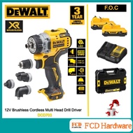 DEWALT DCD703D2-B1 12V Brushless Cordless Multi Head Drill Driver (2pcs Battery & 1pc Charger)( DCD7