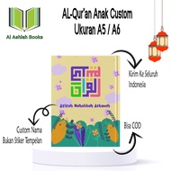 Al-quran Anak Custom/Al Moslem Size A5 A6 Ada Latin Per Word Translation/AS-23/Quran Cover Aesthetic