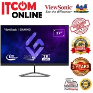 VIEWSONIC 27''' LED MONITOR (VX2758A-2K-PRO-3) IPS/QHD/1MS/HDMIx2/DP/A/HDR10/GS/FS 240HZ