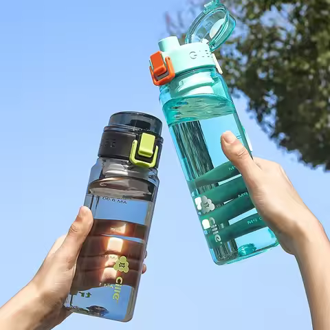 2024 550ml Tritan Sport Bottle Travel Water Bottles BPA FREE Tritan Drink Bottle Cup for Girl Boy Sc