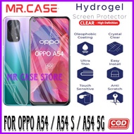 ANTI-SCRATCH HYDROGEL CLEAR/BENING oppo A54 A54 S/ A54 5G/ Screen Protector hp Mr case store