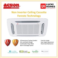 Acson 2hp / 2.5HP  Non Inverter Split Type Air Conditioner R32 Foresto Technology Ceiling Cassete A3CK20F A3CK25F (WIFI)