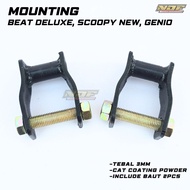 Mounting Beat Deluxe Scoopy New Genio KOJ Monting Ukuran 4cm 5cm