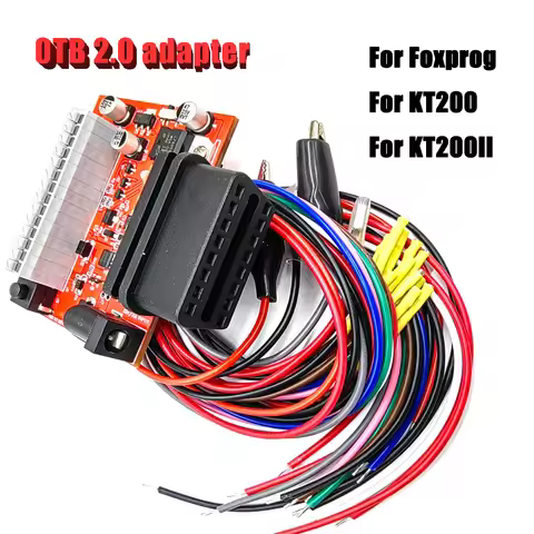 OTB 2.0 Adapter ECU Programmer Tools Three-way BO-OT Upgrade to OTB Mode OBD2 on Bench 16 Pin Adapte