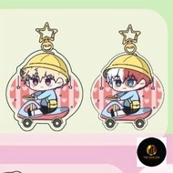 MHA Bakugo keychain, Shoto cute preschool riding a swing | My hero academia
