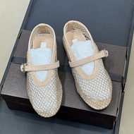 S3YC alaballerinasflatslnfishnet拖鞋凉鞋balletfishnetgreen