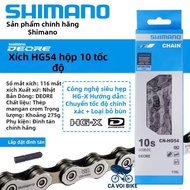 SHIMANO CN-HG54 10 SPEED chain - full box, Shimano 10-layer bicycle chain, GENUINE 10-speed sports b