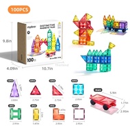 Mideer Colorful Magnetic Tiles แม่เหล็กตัวต่อสีรุ้ง