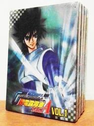 【K'sM】博英社《閃電霹靂車 SAGA》全8話 DVD 初回限定版 台灣版 全新未拆封