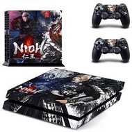 全新仁王 NIOH PS4 Playstation 4保護貼 有趣貼紙 包主機底面+2個手掣)