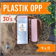 OPP PLASTIC GLUE 9X11 CM 30S MICRON THICK OPP PLASTIC CONTENTS 100 PCS Plastic/