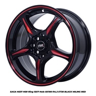 Car Rims Racing Ring 15 avanza datsun freed kia march Hole 4x100-114 HSR SAGA