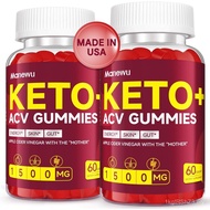 Keto ACV Gummies - Rapid Keto ACV Diet Supplement ACV Keto Gummies for Women Men - 1500mg Organic Gl