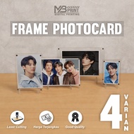 Acrylic Photocard Frame Korean Magnetic Photo Card Frame Size 2R 3R 4R 5R