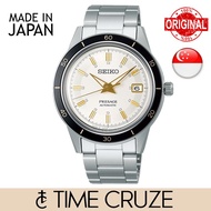 [Time Cruze] Seiko SRPG03J1 Presage Japan Made Automatic Stainless Steel White Dial Men Watch  SRPG03 SRPG03J