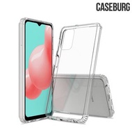 Galaxy A32 5G SM-A326B CASEBURG Clear Hybrid 雙物料 TPU軟邊保護套 亞加力透明硬底 手機殼Case 5576A