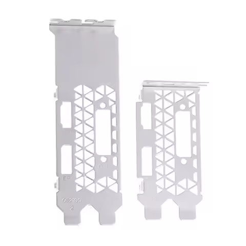 【Shield Full Half Height BackPlate For MSI GeForce GTX 1050 2GT LP Graphics Card Baffle Strip Bezel 