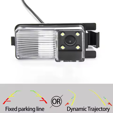 Fixed Or Dynamic Trajectory Car Rear View Camera For Nissan GT-R Cube Z11/Z12 Skyline V35/V36 350Z/3