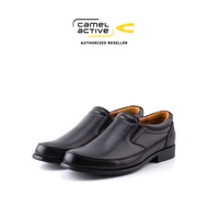 camel active Leather Classy Formal Shoes Men Black BOND II 802364-BE2LSV-1 BLACK