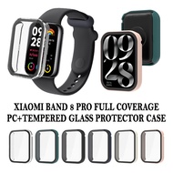 Xiao Mi Band 8 Pro Tempered Glass PC Casing Miband 8Pro Smart Watch Protector Case Cover Mi Band 8Pr